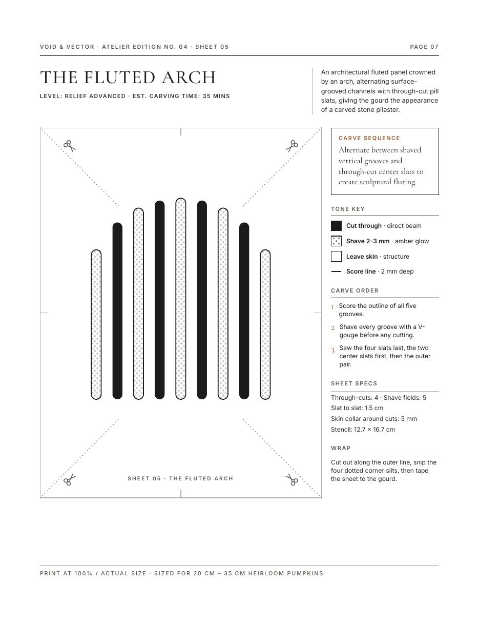 The Fluted Arch